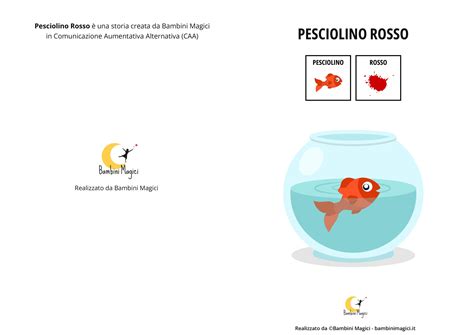 Storia Del Pesciolino Rosso In CAA Bambini Magici