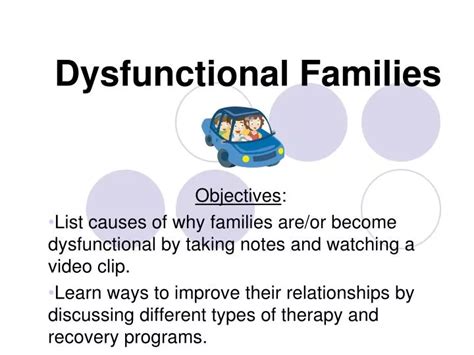 Ppt Dysfunctional Families Powerpoint Presentation Free Download