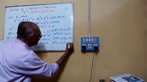 Cardan S Method Solution Of Cubic Equation Youtube