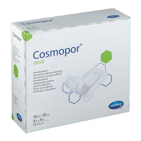 Cosmopor® steril 10 x 10 cm 25 St - SHOP APOTHEKE