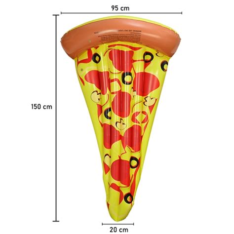 Boia Infl Vel Piscina Pizza Gigante