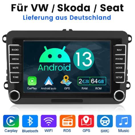 Gb Android Autoradio Dab Carplay Gps Navi F R Vw Golf