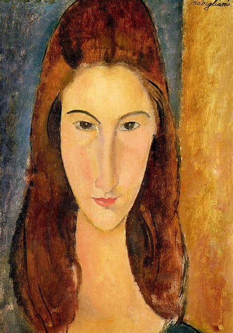 Amedeo Modigliani Jeune fille rousse Jeanne Hébuterne 1918 Tutt