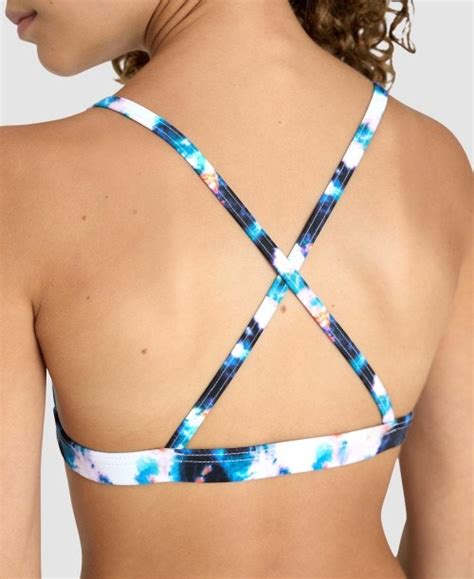 Girls Tie And Dye Triangle Bikini