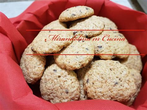 Mirandolina E La Ricetta Dei Biscotti Integrali Con Gocce Di Cioccolato