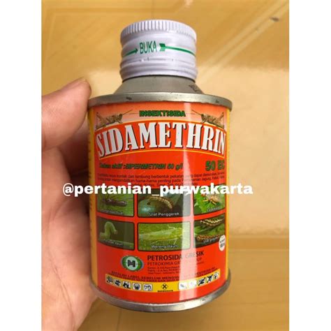 Jual Sidamethrin 50 EC 100ml Insektisida Pembasmi Hama Ulat Wereng