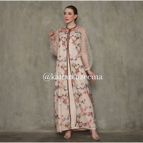 Jual Sakura Long Dress Nude Shopee Indonesia
