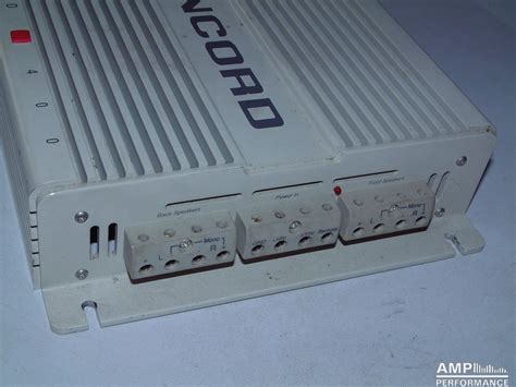Concord QD-400 - AMP Performance
