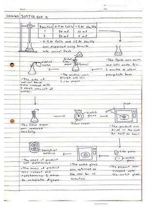 Chm Jotter Acids And Bases General Chemistry Studocu