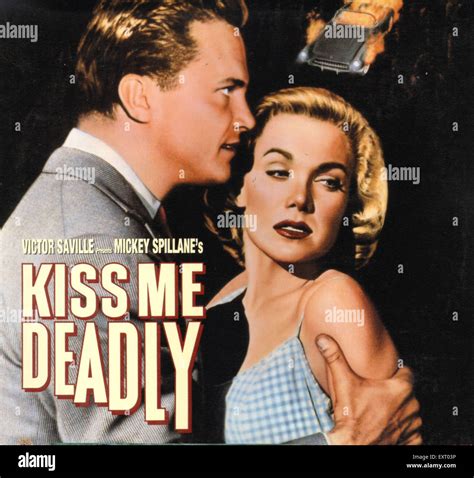 1950s USA Kiss Me Deadly Film Poster Stock Photo - Alamy