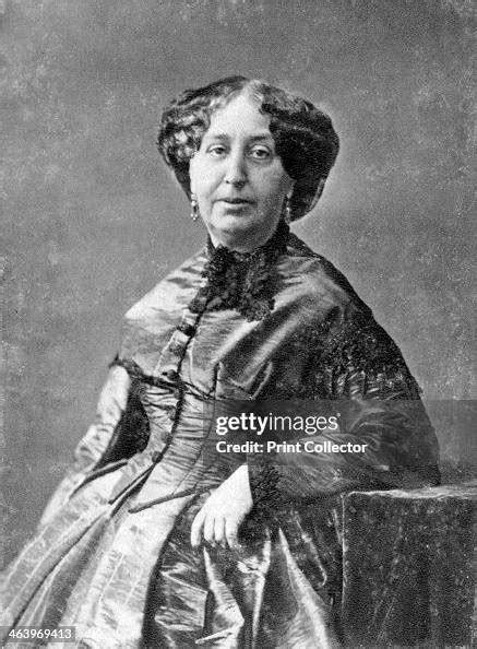 George Sand French Novelist And Early Feminist C1845 1876 Portrait