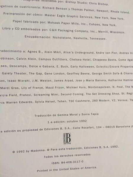 Qu Valor Puede Tener Este Libro Sex De Madonna Libros Y Literatura Todoexpertos