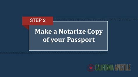 3 Steps To Notarize And Apostille Copy Of Your Us Passport For Use In