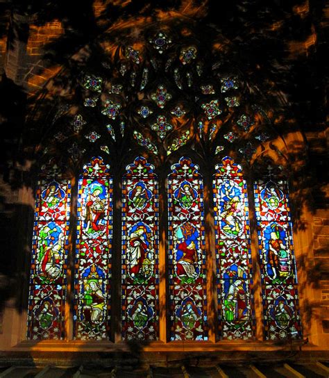 Stained Glass Window Christ Church Cathedral 1 Photograph By Mark