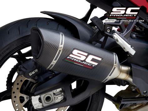 SC Project SC1 R Carbon Slip On Einddemper Euro5 Gekeurd BMW S 1000 XR