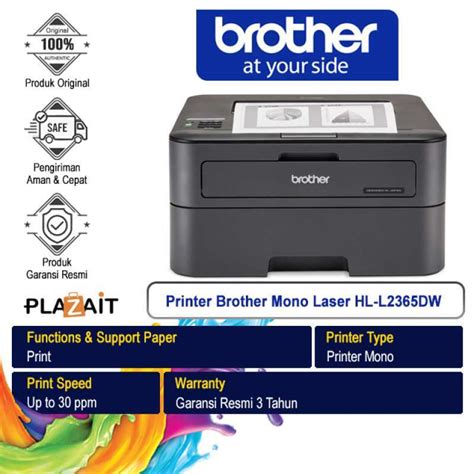 Jual Printer Brother Mono Laser HL-L2365DW - 100% ORIGINAL di Seller PT ...