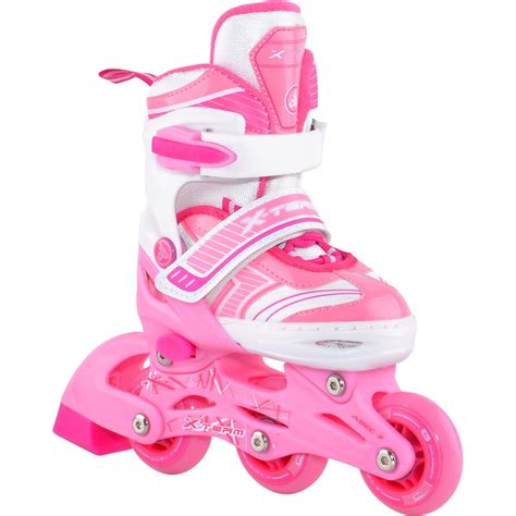 Раздвижные роликовые коньки Alpha Caprice розовый XS/27-30 AC-X-TEAM ...