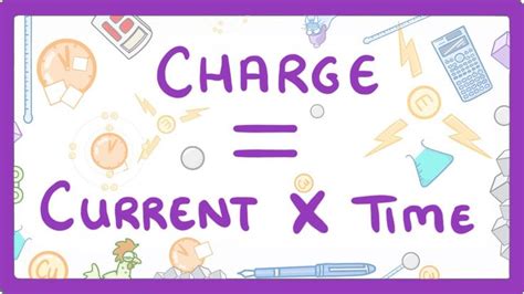 Gcse Physics Charge Current And Time 16 Gcse Physics Physics Gcse