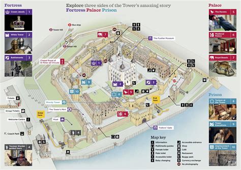 Tower of London Map | Tower of london, London map, Tower