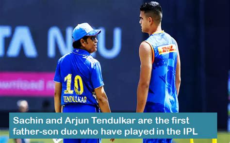 Sachin And Arjun Tendulkar Are The First Father Son Duo Who Have Played