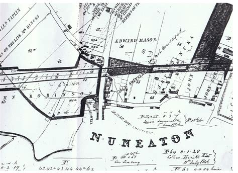 Maps Plans From The Archives The Nuneaton And North Warwickshire