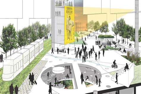 Green Square Library & Plaza unveiled | ArchitectureAU