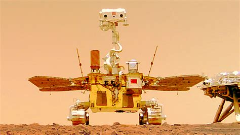 Le Rover Zhurong A Retrouvé La Caméra Avec Laquelle Il Avait Pris Un