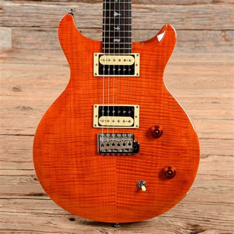 Prs Se Santana Orange Chicago Music Exchange