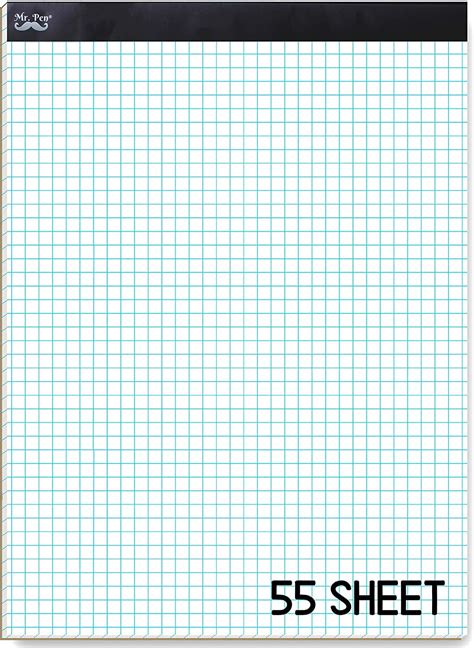 Mr Pen Engineering Paper Graph Paper 5x5 5 Squares Per Inch 85