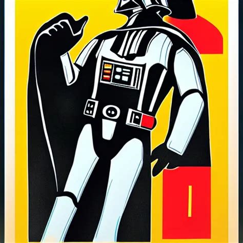 Darth Vader In Soviet Space Propaganda Poster Stable Diffusion Openart