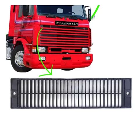 Tela Grade Frontal Para Scania R R Pl Stico Cod Mercadolivre