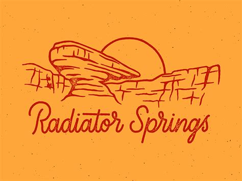 Radiator Springs In 2025 Radiator Springs Disney Stained Glass