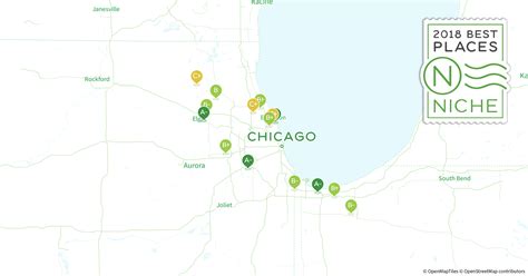 Chicago Suburbs Map 2