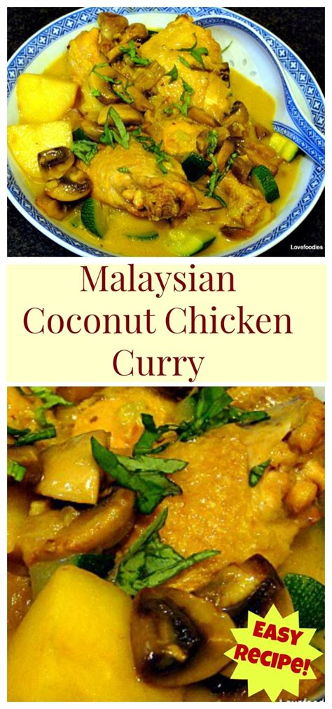 Cheats Malaysian Coconut Chicken And Potato Curry Spicy Recipes