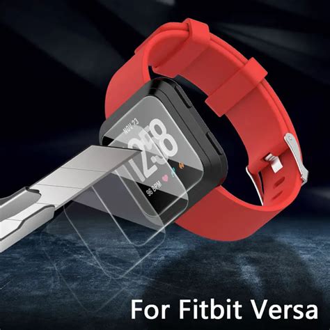 Закаленное стекло для Fitbit Versa, защита экрана, замена Смарт-часов ...