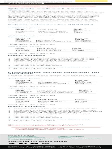Check School Term Dates Hackney Education | PDF | Academic Term