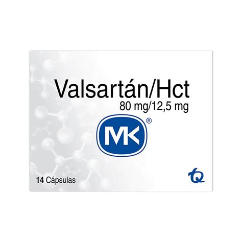 Valsartanhct 80 Mg 14 Capsulas Mk Mis Droguerías Farmacenter