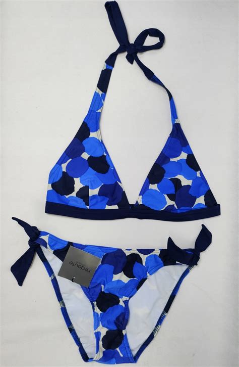 Str J K Pielowy Bikini Dwucz Ciowy Niebieski Granatowy La Redoute Allegro Pl