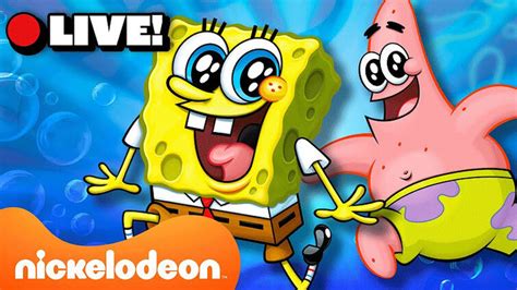 LIVE Best SpongeBob SquarePants Moments In Bikini Bottom Nickelodeon Fandom