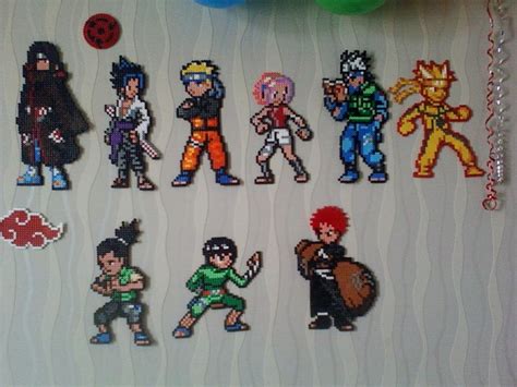 Perler Bead Art Anime Perler Bead Patterns Anime Perler Beads