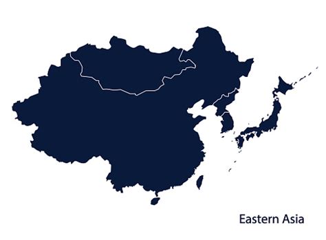 peta asia timur ilustrasi stok  gambar  asia asia