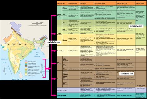 Natural Vegetation And Wildlife Part 3 The Sub Tropical Temperate