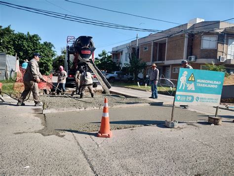 Profundizan Obras De Bacheo Para Recomponer El Pavimento En Diferentes