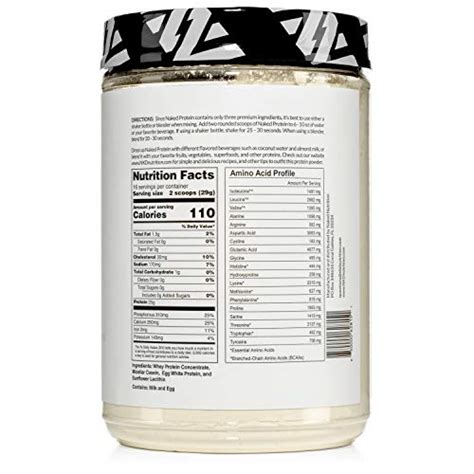 Naked Protein Powder Blend Egg Whey And Casein Protein Blend Pricepulse