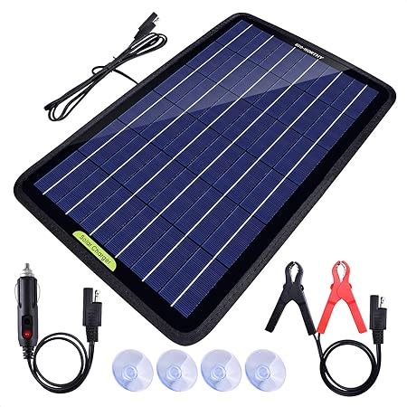 Amazon OYMSAE 30 Watt 12 Volt Solar Panel Solar Trickle Charger