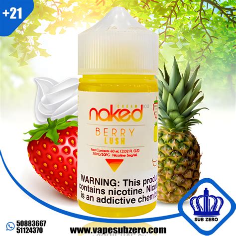 Naked Berry Lush Ml Vape Subzero