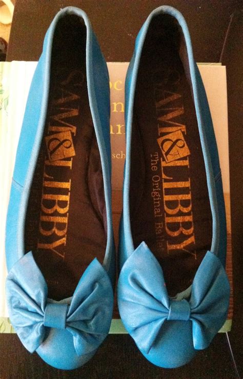 Vintage 1980s Sam And Libby The Original Ballet Flats In Blue