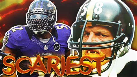 10 Scariest Football Players In NFL History YouTube