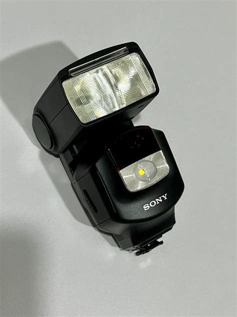 Sony Hvl F M External Flash With Led Light For Bright Movie Shooting