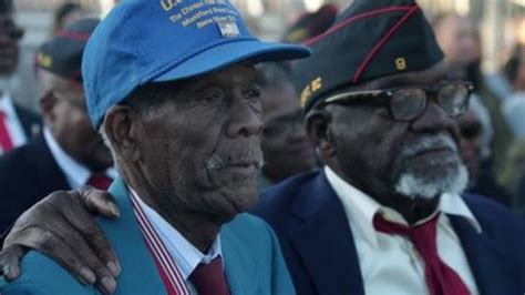 Montford Point Marines Visit Parris Island